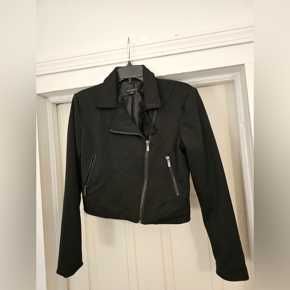 Black Moto Jacket